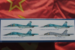 Italeri 1379 Sukhoi Su-34 / Su-32 FN